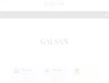 Tablet Screenshot of galsanconsultores.com
